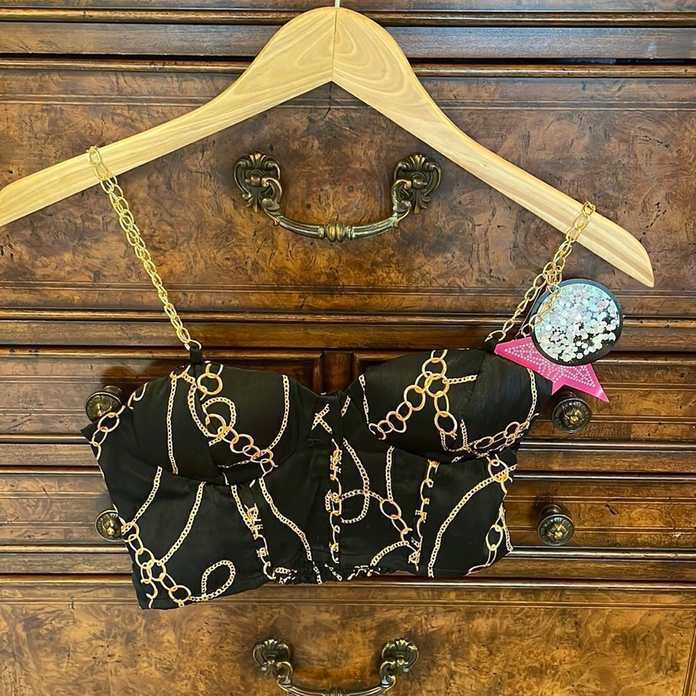 NWT Rabbit Rose halter top